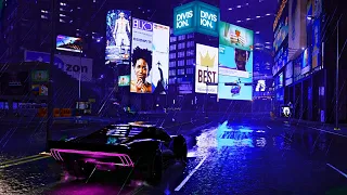 alone in the city - 80s synthwave cyberpunk night drive (synthwave nostalgic playlist)