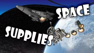 [15] SSTO Space Program - Orbital resupply mission, logistics and important decisions - KSP 1.2.2