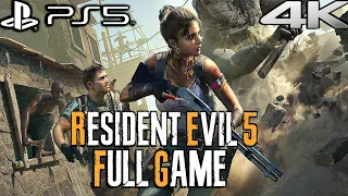 RESIDENT EVIL 5 PS5 Gameplay Walkthrough FULL GAME (4K 60FPS) No Commentary