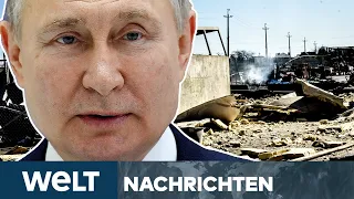 PUTINS KRIEG: Schwere Gefechte! Raketen auf Odessa - Baerbock im Kriegsgebiet | WELT Nachtstream