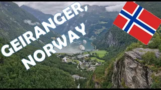 Geiranger fjord, cruise Port and hop-on-hop-off tour to the viewpoint