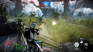 Star Wars Battlefront II (2017) Clone Wars Co-Op Online Xbox Gameplay