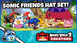THE SONIC FRIENDS HAT SET! ⚡️ / Angry Birds 2 Gameplay (AB2 Creators)