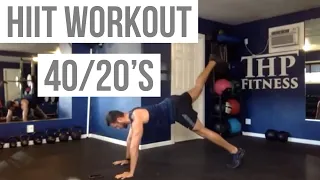 HIIT Workout - Full Body 40/20's - #25