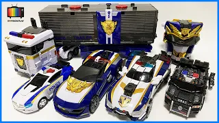 Mass Tobot Mini FORCE Hello Carbot Police Car 6 Transformation Robot Toys Transform