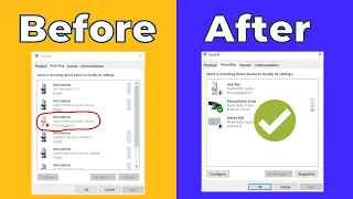 Fix Microphone Not Working On Windows 11/10/8/7 [2022]