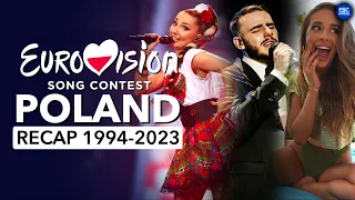 ðŸ‡µðŸ‡± POLSKA na Eurowizji 2023 - 1994 | RECAP All Songs (POLAND IN EUROVISION)