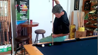 Cliff Thorburn at Mr Billiard Trick Shot