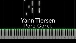 Yann Tiersen  - Porz Goret Piano Tutorial