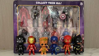 AVENGERS TOYS/Action Figures/Unboxing/Cheap Price/Ironman,Hulk,Thor, Spiderman/Toys.