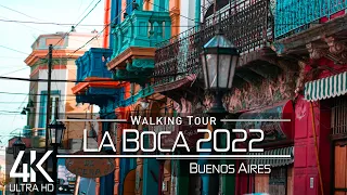 【4K 60fps】🇦🇷 VIRTUAL WALKING TOUR: 🚶 «La Boca - Buenos Aires 2022» 🎧 Argentina O-SOUNDS 🚫 NO COMMENT