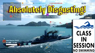 Insane Game in Missouri Against 4 Iowas on The Enemy Team! (World of Warships Legends)