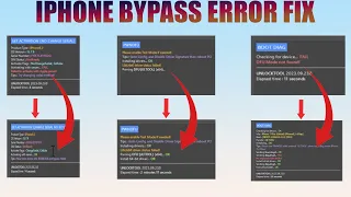 Icloud Bypass Error Solution PWNDFU Stuck Failed To Active With Apple Server DFU Not Found#iphone