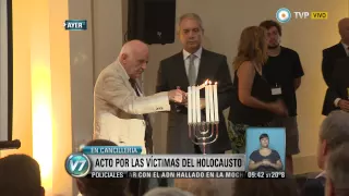 Visión 7 - Acto por las víctimas del Holocausto