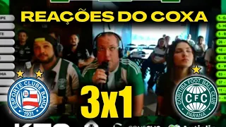 REAÇÕES DOS TORCEDORES DO COXA | BAHIA 3X1 CORITIBA [CAMPEONATO BRASILEIRO SÉRIE A 2023]