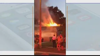 Woman has to be rescued from Valrico house fire