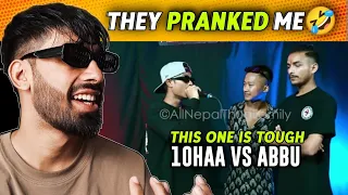 This one is Tough Battle 🔥 |  10HAA vs ABBU The real Man (Reaction)