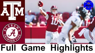 #13 Texas A&M vs #2 Alabama Highlights | College Football Week 5 | 2020 College Football Highlights