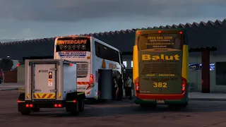 Bus Trip with INTERCAPE Sleepliner 211 - ETS2 Bus Terminal