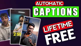 Auto CAPTION Generator for Video | Lifetime FREE 🔥 Shorts Editing ❌️ blink ko free use kaise kare