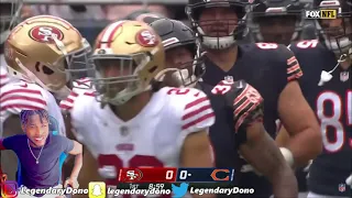 FIELDS HIM!! 49ERS vs BEARS 2022 NFL Full Game Week 1 Reaction!