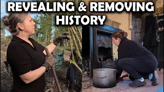 Revealing And Removing History From Our Homestead & Farmhouse