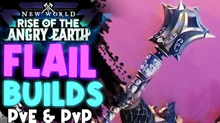 Flail Builds For PvE & PvP! ⚔️New World Flail Guide with Ability Overview & Gear