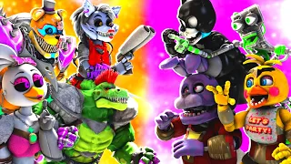 [SFM FNaF] DeathRock vs FNAF Super Heroes