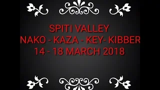 FULL TOUR OF SPITI VALLEY    CHD - NAKO - KAZA - KEY- KIBBER