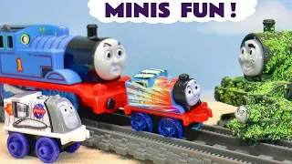 MINIS Fun Toy Train Stories with Thomas Trains and Tom Moss