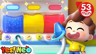 Yummy Food Station | Learn Colors with Neo | Kids Songs & Cartoons | Starhat Neo | Yes! Neo