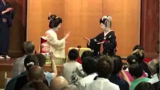 5-1金比羅船々 Konpira Fune Fune お座敷遊び 第2回江戸文化　芸者Geisha