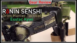 RoNIN Tactics SENSHI Belt review  w/Grim Hunter Tactical Gear | Esstac Kywis