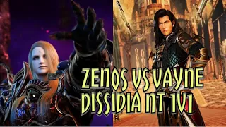 Dissidia Final Fantasy NT 1v1 - Zenos Vs Vayne