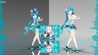 【MMD】マーシャル・マキシマイザー [Marshall Maximizer][back side ＆ mirror][60fps]【初音ミクカバー】