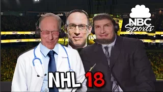 NHL but the commentary makes no sense