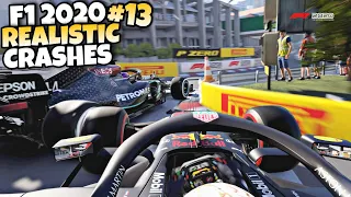 F1 2020 REALISTIC CRASHES #13