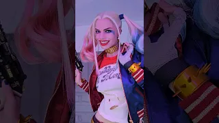 JND Studios Margot Robbie SUICIDE SQUAD HARLEY QUINN HYPERREAL STATUE |Lifelike Collectible Showcase