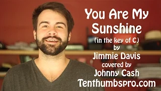 You Are My Sunshine - Easy Beginner Ukulele Song - How to play Ukulele Great First Song Tutorial