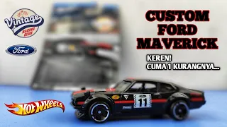 Eps642 Ini Cakep Banget! Tapi...?!?! HOT WHEELS CUSTOM FORD MAVERICK VINTAGE RACING CLUB MIX#2 2024