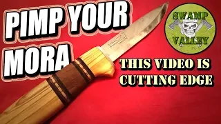 Pimp your Mora Bushcraft Knife - How to make a handle