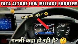 Tata Altroz Low Mileage Issue | What Mistake We Do? | How To Improve Mileage | Altroz