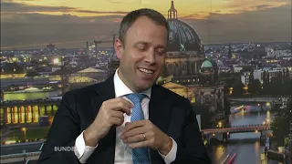 Aus dem Bundestag - Künftiger CDU - Generalsekretär Mario Czaja im TV Berlin Talk