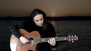 Ludovico Einaudi - Divenire (acoustic guitar version with tablature) 200th video!