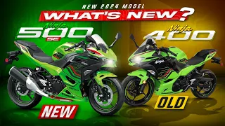 2024 NEW Ninja 500 vs 400 ┃What's Changed? Is it a Totally New Ninja?