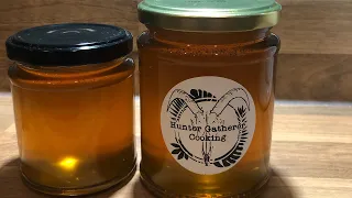 How to Make Dandelion Honey - Hunter Gatherer Cooking HGC