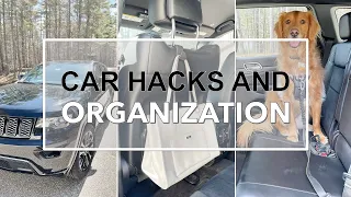 CAR HACKS & ORGANIZATION: Tips and Ideas to Maintain a Clean and Organized Car