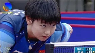 Sun Yingsha VS Zhang Rui | 2023 China Warm Up Games