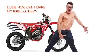 8 ways to make your motorbike louder︱Cross Training Enduro