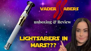 VADERS  SABERS XENOPIXEL INTERSTELLAR LIGHTSABER UNBOXING!       #starwars #lightsabers #nasa #mars